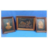 Copper Relief Indian Pictures