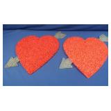 Popcorn Hearts w/Arrow