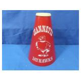 Vintage Jeannette Jayhawks Mini Cheer Megaphone