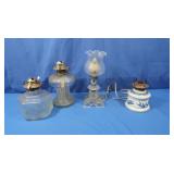 4 Oil Lamps