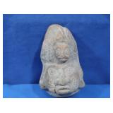 Antique (very old) Clay Sculpture-Mayan Style