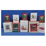 NIB Hallmark Ornaments-Peanuts, Simpsons & more