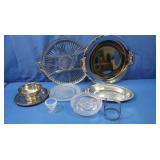 Silverplated Trays & Bowls