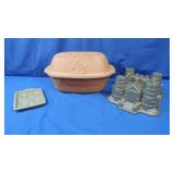 Nordicware Castle Bundty Pan, Earthenware Roaster