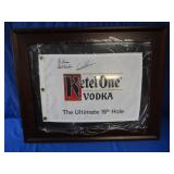 Autographed Framed Arnold Palmer 19th Hole Golf