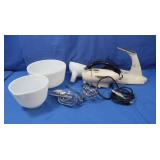 Antique Hamilton Beach Mixer & Attachments