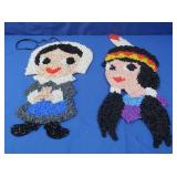 Popcorn Pilgrim & Native American