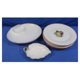 Lenox Leaf Candy Dish, 7 Lenox Special Dinner