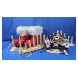 eBlack Tote, Candelabras, Christmas Dï¿½cor