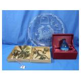 Hope is Born Ornament, Vintage Swedish Chimes