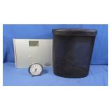 Scale, Paper Shredder, Alarm Clock