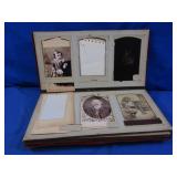 Antique Photo Albume w/Photos & Handwritten Notes