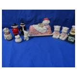 Vintage S&P Shakers, Butter Dish marked Otagiri &