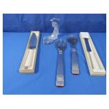 Lenox Salad Spoon & Fork, NIB Cake Knife & Cake