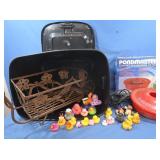 Pond De-icer, Flower Carriage, Rubber Ducks