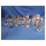 Various Shot Glasses Lot