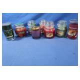Yankee Candles-Cinnamon, Grape, Balsam