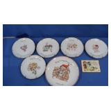 Decorative Kewpie Doll Plates