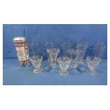 Vintage Drink Mixer, Sundae Glasses