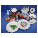 Christmas Plates & Decorations