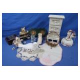 Cat, Bird, Angel, Dresser Trinkets