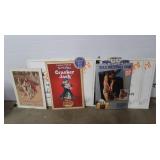 Vintage Signs-Michelob, Cracker Jack 27.5x18.5"