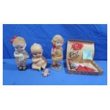 1930s Celluloid Doll Figurines