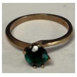 10K Birthstone Ring 2 gr
