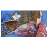 Star Mirror, Swags, Wooden D?cor