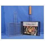 Grill Topper & Grill Baskets w/Handle