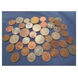 Foreign Coins-mostly Canada