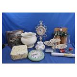 Floating Candle Bowl, Clocks, Planter, Tape