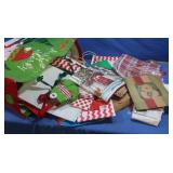 Christmas Gift Bags lot-various sizes