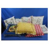 Vintage Hand Sewn Pillows