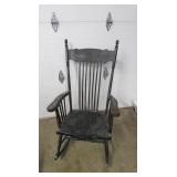 Antique Wood Rocking Chair