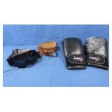 Love Kickboxing Boxing Glvoes, Motocross Goggles