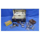 Metal Lunch Box w/Lock Sets