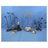 Necklace Holders, Lamp, Candle Holder