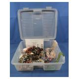 Costume Jewelry in bin