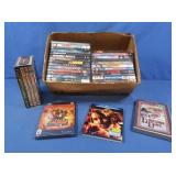 DVDs-Hunger Games, Insidious, Indiana Jones