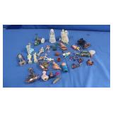 Tiny Ceramic & Plastic Figurines
