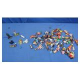 Vintage Tiny Plastic Christmas Figurines