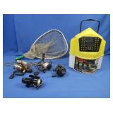 Fishing Reels, Net, Troll