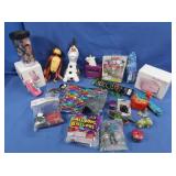 Misc.Toy Lot-Happy Meal, Olaf, Jewelry Boxes