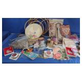 Embroidery Hoops, Stencil Pain, Doilies