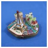 Limoges Eiffel Tower Arc de Triomph Box