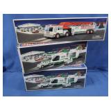 Hess Collectibles Helicopters & Fire Truck