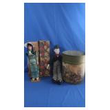 18" Vietnamese Doll, Stan Laurel Porcelain Doll