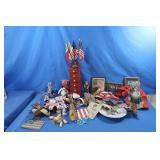 6-drawer Wooden Storage, Bicentennial Plate