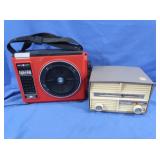 GE 8-track Player, High Fidelity Radio (neither